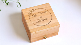 Boîte à bijoux personnalisée